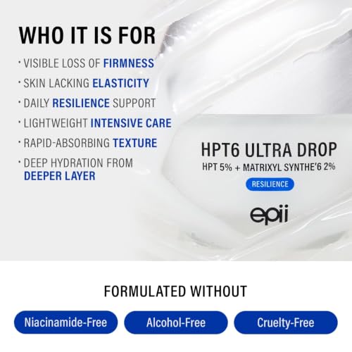Anti-Aging Peptide Serum with HPT Complex & Matrixyl Synthe'6 – White 5% 0.67 Fl Oz