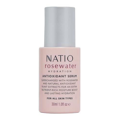 Rosewater Antioxidant Serum by Natio for Women - 1 oz Serum