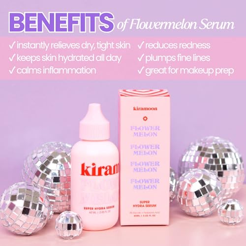 Hydrating Face Serum & Lightweight Moisturizer for All Skin Types - Aloe & Niacinamide - 2 fl oz