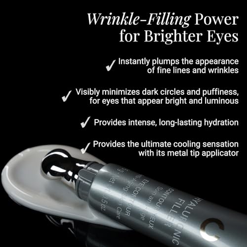 Hyaluronic Eye Contour Filler for Eye Area Hydration and Wrinkle Reduction