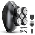 Men's Electric Head & Body Shaver Waterproof Cordless Grooming Kit
