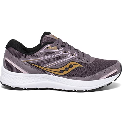 Saucony Women's Guide 13 Running Shoe - Dusk/Blush 8.5