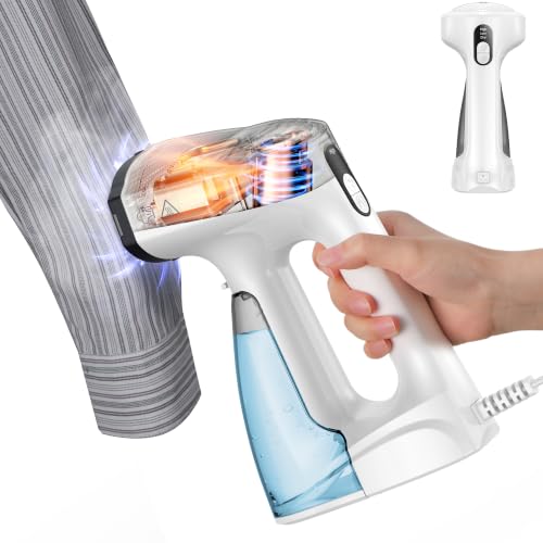 Sweepulire Vacuum Steamer with 330ml Water Tank - White / XXL Clothes Steamer