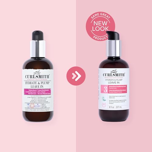 Hydrating Curl Leave-In Conditioner for Curly Hair - 8 oz