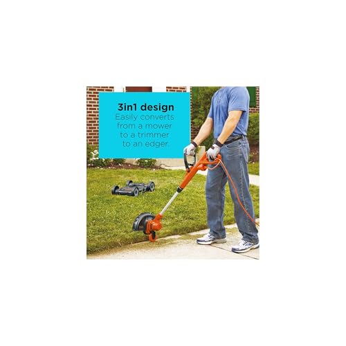 3-in-1 Corded Lawn Mower, Trimmer & Edger - MTE912 Only