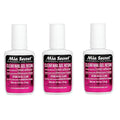 Mia Secret 3 pack (¨ö oz.) Brush On Clear Nail Gel Resin - Glues crystals