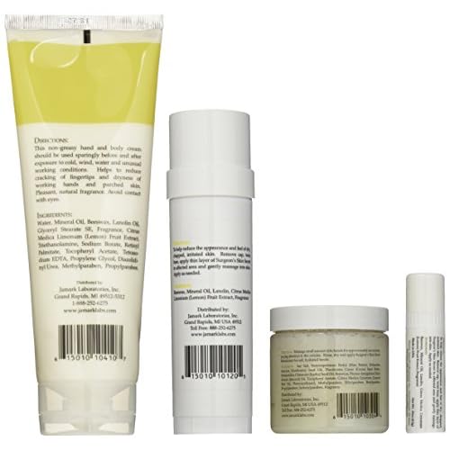 Surgeon's Skin Secret Beeswax Moisturizer 4-piece Gift Set - $50 Value (Lemon)