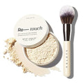 HALEYS Flawless Finish Set (Light Medium): Re-touch Soft Focus Loose Setting Powder, Skin Perfecting, Blurs, Smooths, No flashback, for All Skin Types and Tones,Streak-free, Perfect Blending