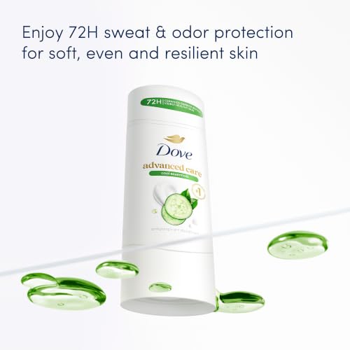 Dove Advanced Care Antiperspirant Deodorant Stick - 2.6 Oz Pack of 4, Cool Essentials