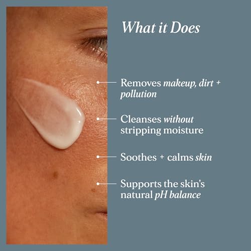 Gentle Facial Cleanser with Aloe Vera - Hydrating Makeup Remover 185ml