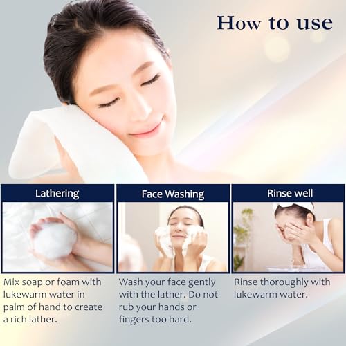 ROYALCOSMETICS ROYAL HERB SOAP Cleansing Bar Soap Moisturizing with Aloe Vera Leaf Extract, Ginseng Extract and Gold, 3.53 OZ / 100g