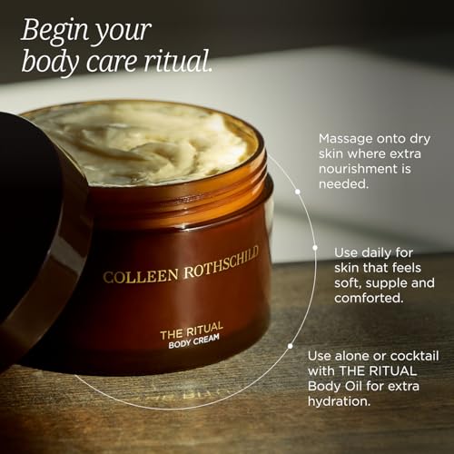Colleen Rothschild THE RITUAL Body Cream with Ceramides, Hyaluronic Acid & Shea Butter, Nourishing Moisturizer Lotion for All Skin Types
