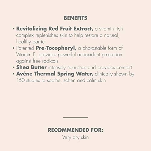 Av?ne RICH Revitalizing Nourishing Cream, Ultra Nourishing Face Moisturizer, Non-comedogenic 1.6 Fl Oz