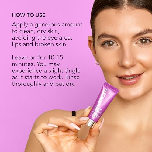Lancer Skincare Caviar Lime Acid Peel On the Go, Retinol Facial Chemical Peel with Brightening Glycolic Acid, Travel Size, 0.5 Fluid Ounces