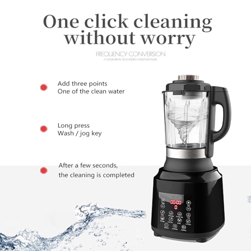 1200W Countertop Blender Food Processor with Hot & Cold Functionality and 9 Programs