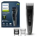 Norelco Philips Hair Clipper 3000 Series, Hair and Beard Trimmer, Trim-and-Flow Technology, DualCut Technology, DuraPower, 13 Length Settings, 45 Min. Runtime, Zero Maintenance, Model HC3525/40