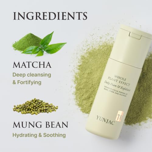 Enzyme Facial Cleanser with Plant Extracts - Gentle Exfoliating Foam 2.82 oz