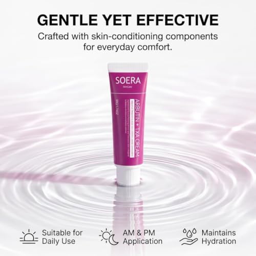 Korean Brightening Face Cream with Arbutin & Tranexamic Acid for Uneven Skin Tone