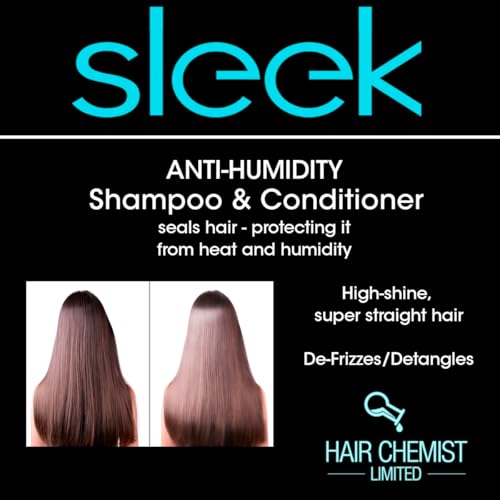 Anti-Humidity Shampoo & Conditioner Set for Frizz Control - 3 Piece 8oz