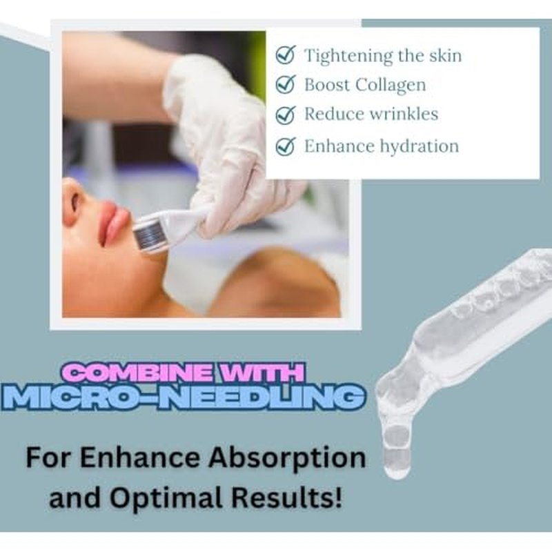 4XPeptide Plus Serum Collagen Boosting Anti-Aging Esthetician Collagen Boost for Face, Skin Facial Smooth Wrinkles and Fine Lines Skincare