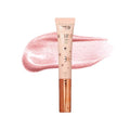 Kiss New York Professional Pearl Liquid Highlighter Beauty Wand, Radiant Glow for Cheek Eye & Lip, Non-Greasy Hydration Lightweight with Sponge-Tip Applicator (Lovely Lily)