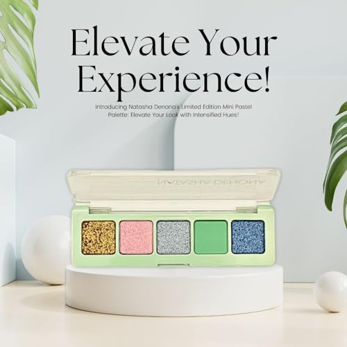 Natasha Denona Mini Pastel Eyeshadow Palette, 1 Ounce (Pack of 1)