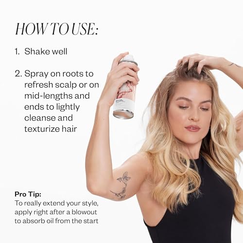 Full Size IGK Jet Lag Invisible Dry Shampoo Spray 6.3 Oz - No White Residue