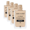 Wet n Wild Photo Focus Matte Liquid Foundation Porcelain 0.29 fl oz (Pack of 4)