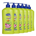Suave Kids 3-in-1 Tear Free, Body Wash, Shampoo and Conditioners, Dermartologist Tested, Watermelon Wonder, 18 Oz Pack of 6