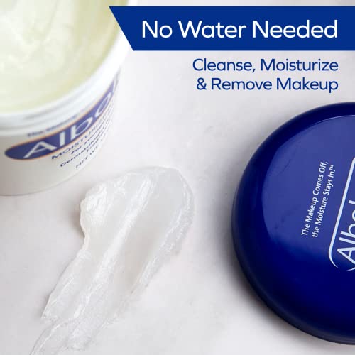 Albolene Moisturizing Makeup Remover & Facial Cleanser 12oz - 2 Pack