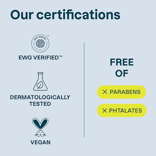 ATTITUDE Hair Shampoo for Sensitive Dry Scalp, EWG Verified, Soothing Oat, For Thin Hair, Naturally Derived Ingredients, Vegan and Plant-Based, Volume and Shine, Unscented, 32 Fl Oz