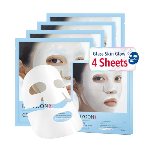 Illiyoon Ceramide Collagen Hydrogel Sleep Mask for Hydrating & Pore Tightening