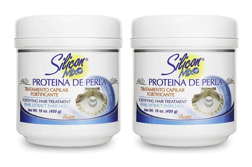 Silicon Mix Pearl Protein Hair Treatment - 16oz, Pack of 2 for Nourishing Hair