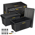 2-Pack Heavy-Duty E-Track Storage Bins 14.5 Inch Long 200 lbs Capacity