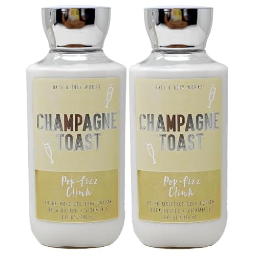 Bath & Body Works Champagne Toast - Pack of 2-24 Moisture Body Lotion