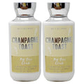 Bath & Body Works Champagne Toast - Pack of 2-24 Moisture Body Lotion