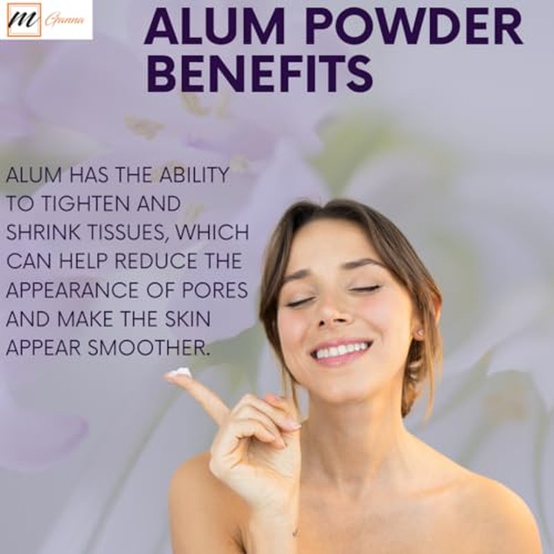 100% Natural Alum Powder for Skin and Health Care 5 lbs / 2.27 kgs