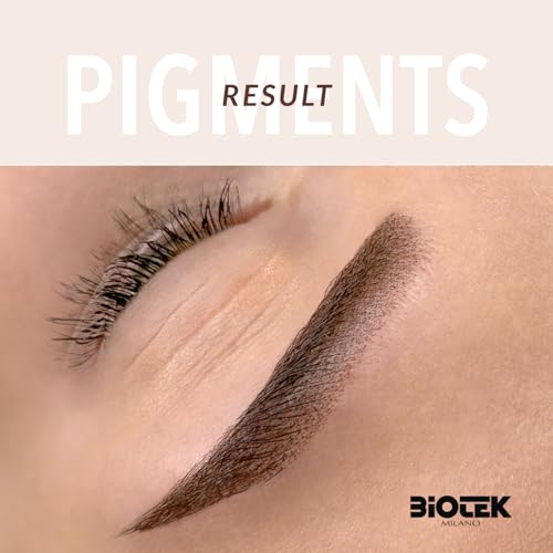Permanent Makeup Pigment for Eyebrows - Inorganic Liquid Dark Blonde Light Brown - Made in Italy