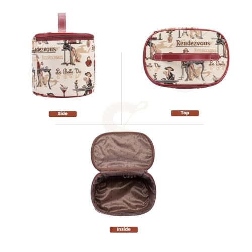 Signare Womens Vanity Bag/Toiletry Case/Make-Up Case, Available in 14 Designs