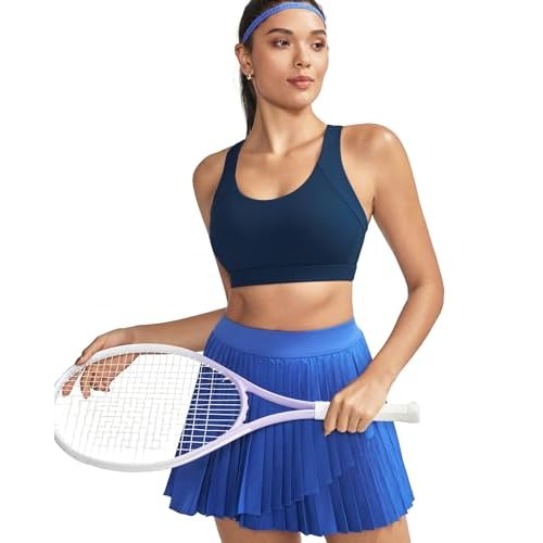 RUNNING GIRL Sports Bras for Women,Seamless Strappy Sports Bra High Support Crisscross Back with Removable Pads