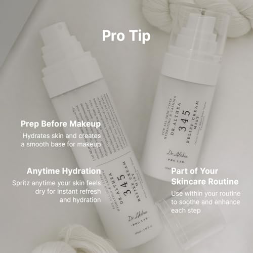 Hydrating Facial Mist with Hyaluronic Acid & Panthenol - 2 Pack of 2.02 Fl Oz