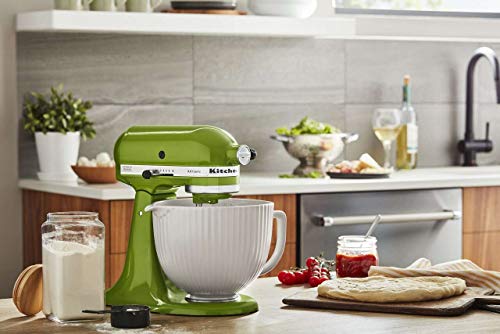 KitchenAid 5 Quart Ceramic Mixing Bowl - Fits 4.5 & 5 Qt Tilt-Head Stand Mixers