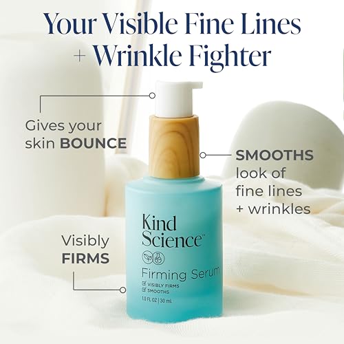 Anti-Aging Face Serum with Retinol Alternative, Peptides & Hyaluronic Acid – Sensitive Skin, 1 fl oz