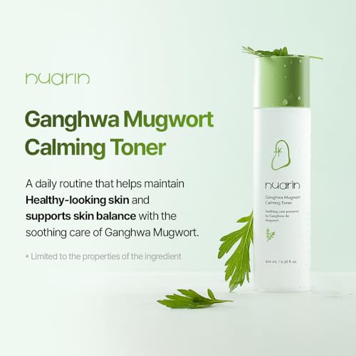 Calming Mugwort Toner for Sensitive Skin - Hydrating & Exfoliating, 200ml