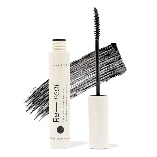 Haleys Re-veal Lash Extension Mascara - Lengthening, Curling, Defining, 12-Hour Smudge-Proof