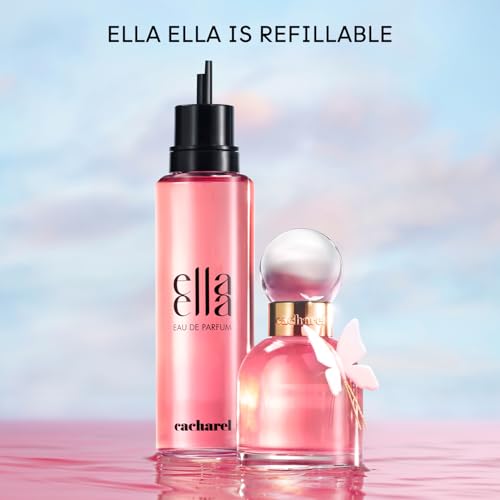 Ella Ella Vanilla Perfume for Women - Floral Chypre, 1 Fl Oz - Refillable Eau De Parfum