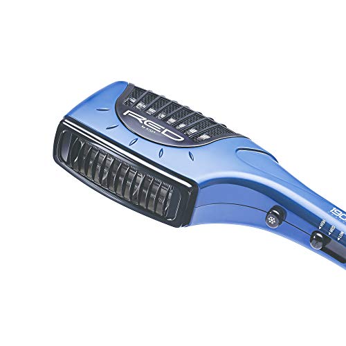 Ceramic Hair Styler with Detangler Pik & Multiple Attachments - Professional Blow Dry Comb, Curl & Straighten