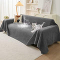 Pet Couch Protector Waterproof Anti-Slip Sofa Cover - 91x150 Dark Grey