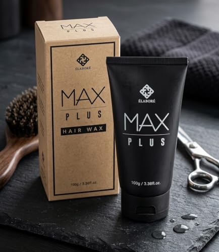 Elabore MAX Plus Hair Wax 100ml - Strong Hold Men's Styling Product