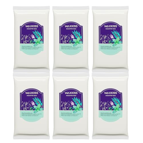 Paraffin Wax for Hands & Feet - Cinnamon & Peppermint, 6-Pack Spa Quality